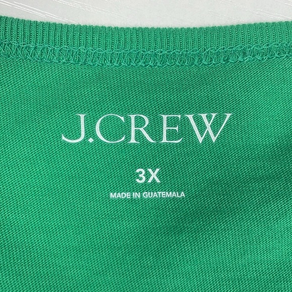 NWOT J. Crew Virgo Horoscope Graphic Short Sleeve Crewneck T-Shirt Green 3X - Picture 6 of 7